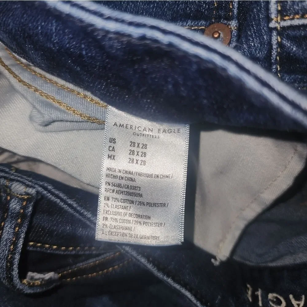 Mens AE athletic skinny jeans​
